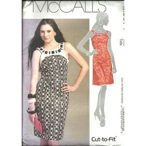 McCall's Sewing Pattern 5874 Misses Lined Dress Size 6-14